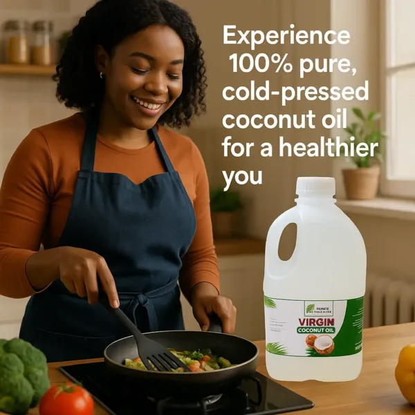 100% Cold Pressed Coconut Oil