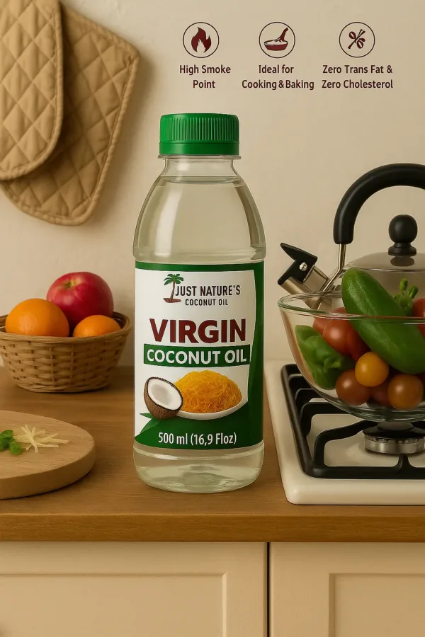 Cooking and Baking Oil by Ene Coconut